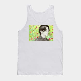 Jungkook and Wildflowers Tank Top